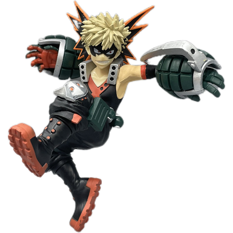 

12cm Bakugou Katsuki Miniatures Anime My Hero Academia PVC Figurine Boku no Hero Academia Model Figure Garage Kits Toy Ornaments