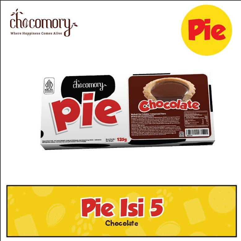 

Chocomory Choco Pie Isi 5 135g