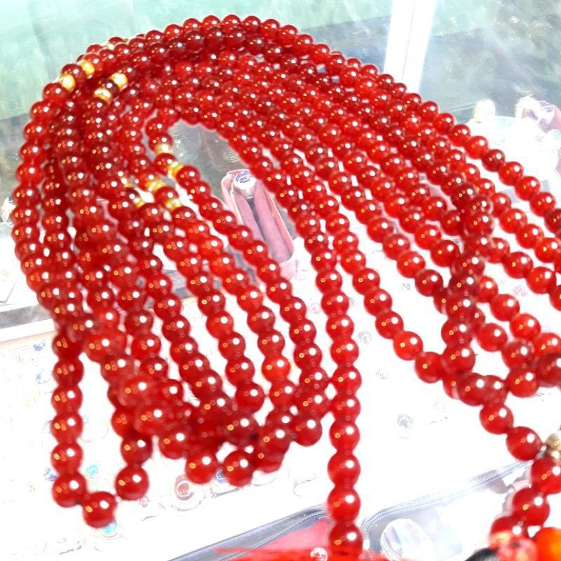 Tasbih batu merah siam