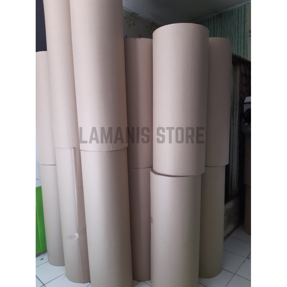 

best -Kardus Single Face Roll 40 cm - 80 cm Karton lembaran Gulung Packing Pindahan - 80 cm