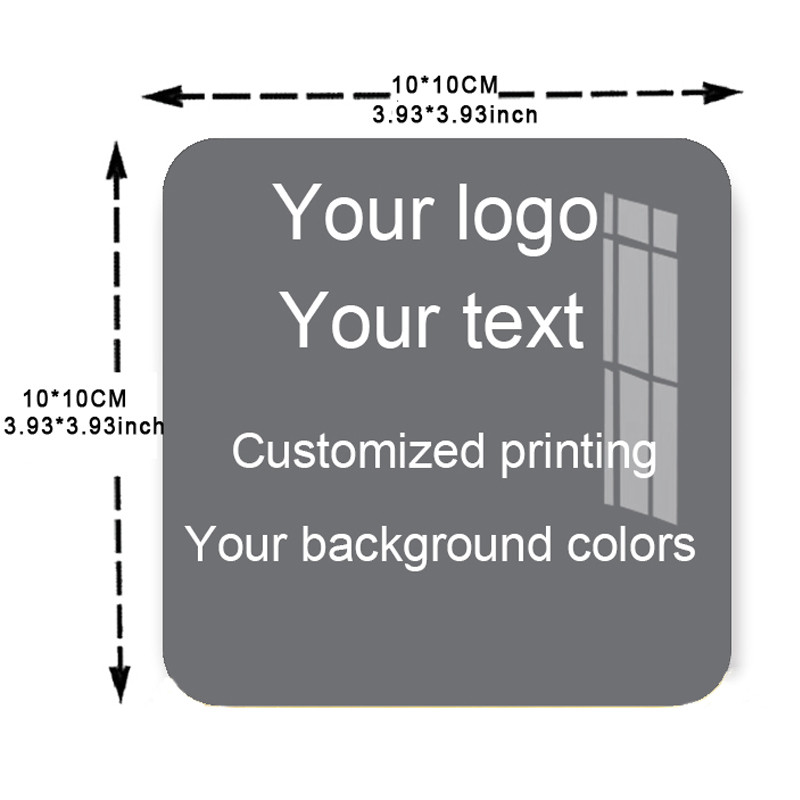 

Personalized Printing 100MM NFC Plate Acrylic NFC Plaque with 3M Sticker