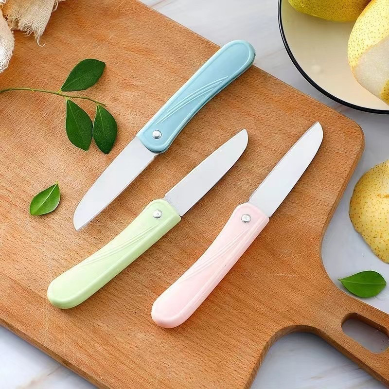 (GAT) pisau lipat buah ceramic / Pisau Sayur Lipat Pengupas Pisau Buah Dapur/Pisau Pengupas Buah Lip