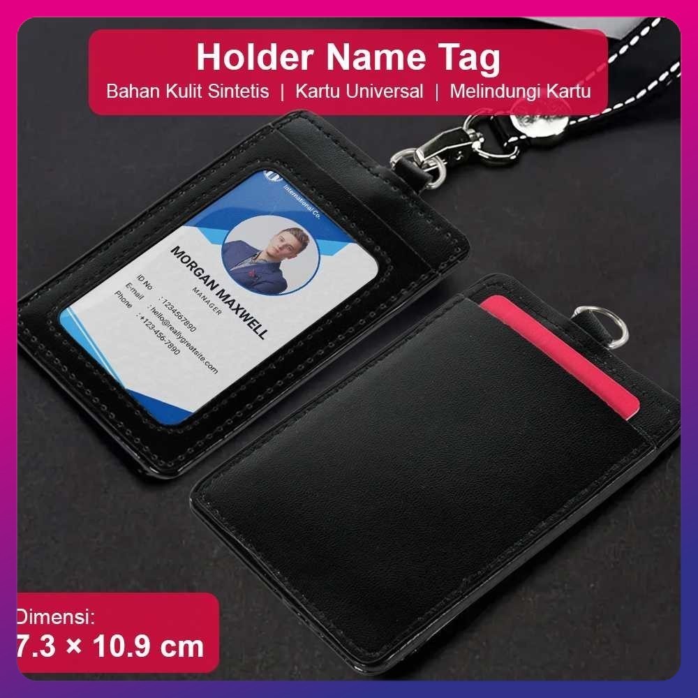 

Kantung Badge Holder Name Tag Kartu ID Debit Credit Card - 610