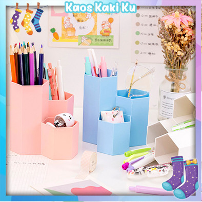 

Kotak Pensil Organizer 3 Layer Tempat Pensil 3 Slot 3 in 1 931
