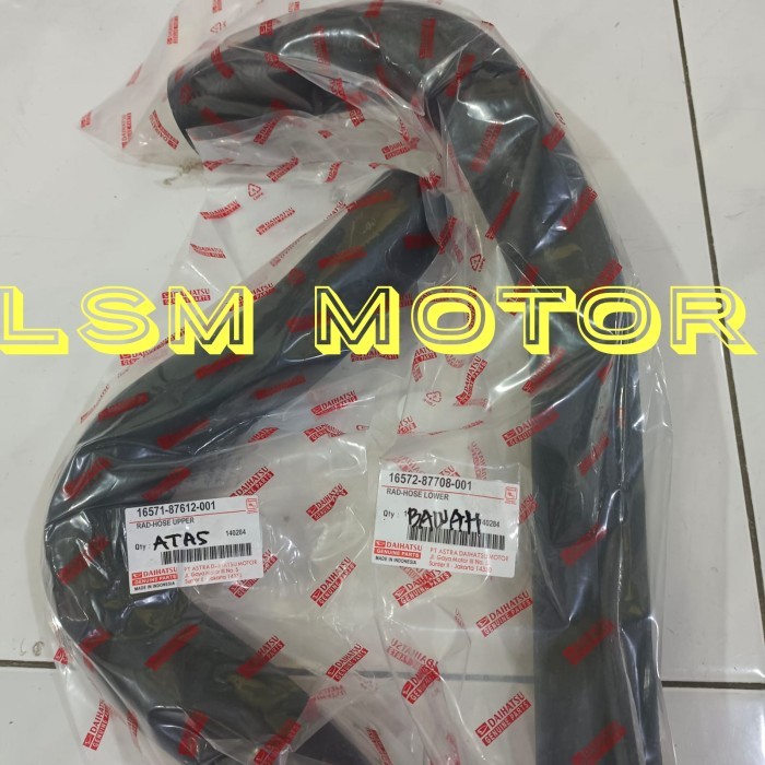 PART selang radiator atas bawah taft gt f70 BARU