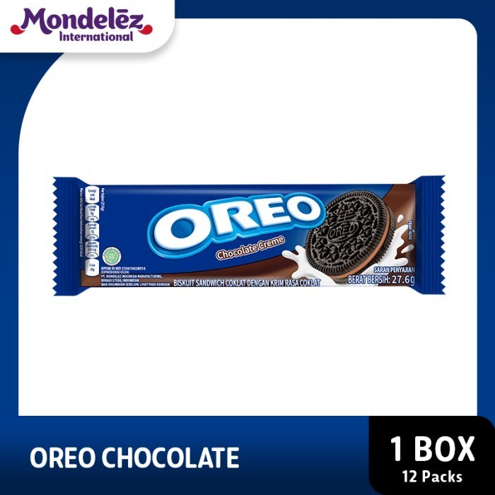 

Oreo Biskuit Lup Chocolate 12x27.6 g - 1 Box