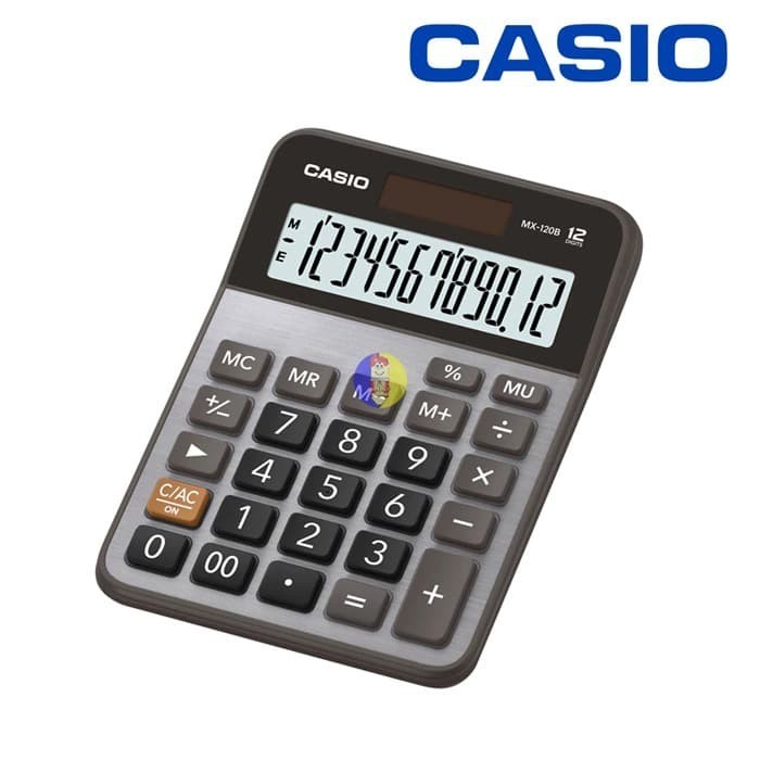 

Casio Kalkulator MX-120B Standard 12 Digit