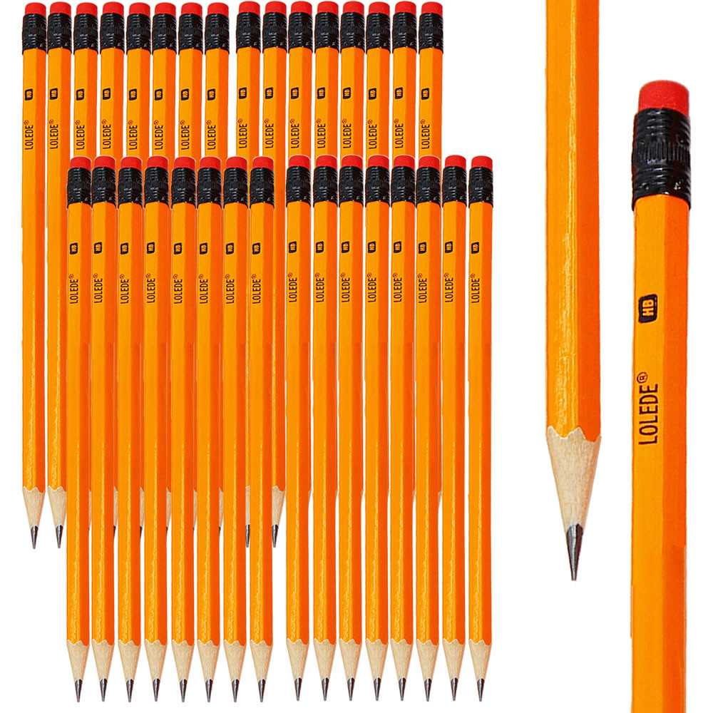 

1/5/10Pcs HB Yellow Holder Sketch Pencil Wooden Lead Pencils Childrens Writing Pencils Office Painting Drawing School Stationery