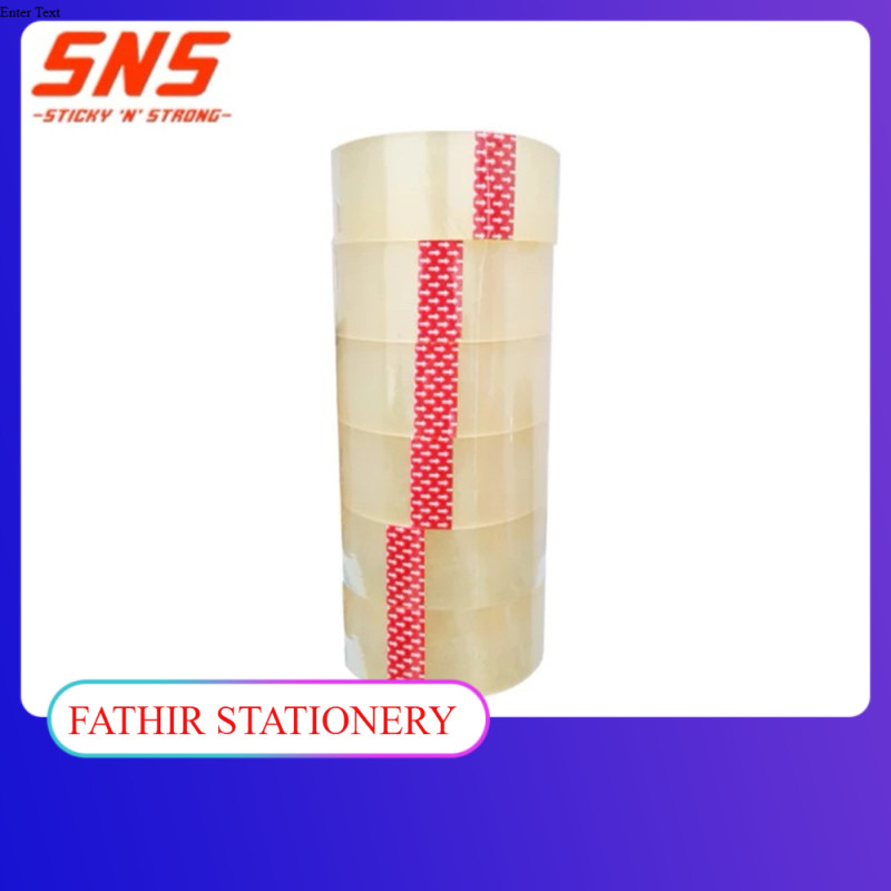 

PAKET HEMAT 36 PCS LAKBAN BENING / COKLAT 45 MM x 72 YARD SNS