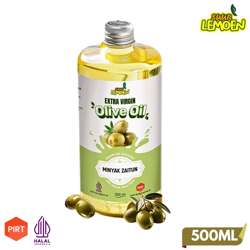 

Extra Virgin Olive Oil 500ML EVOO Minyak Zaitun By Suur Lemoen
