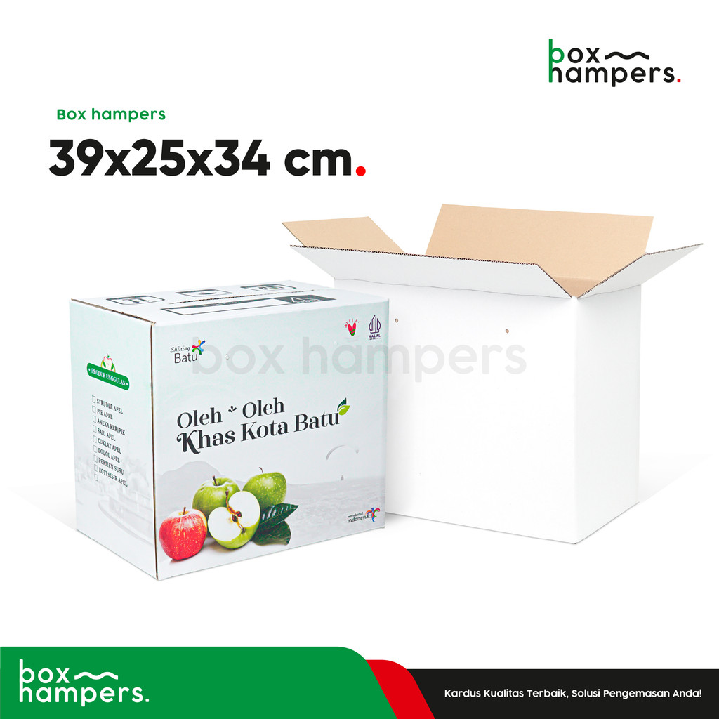 

Box 39X25X34 cm ( Oleh2 5K ) Boxnormal/amdk/kotak/kemasan/packing/a1/tinggi34