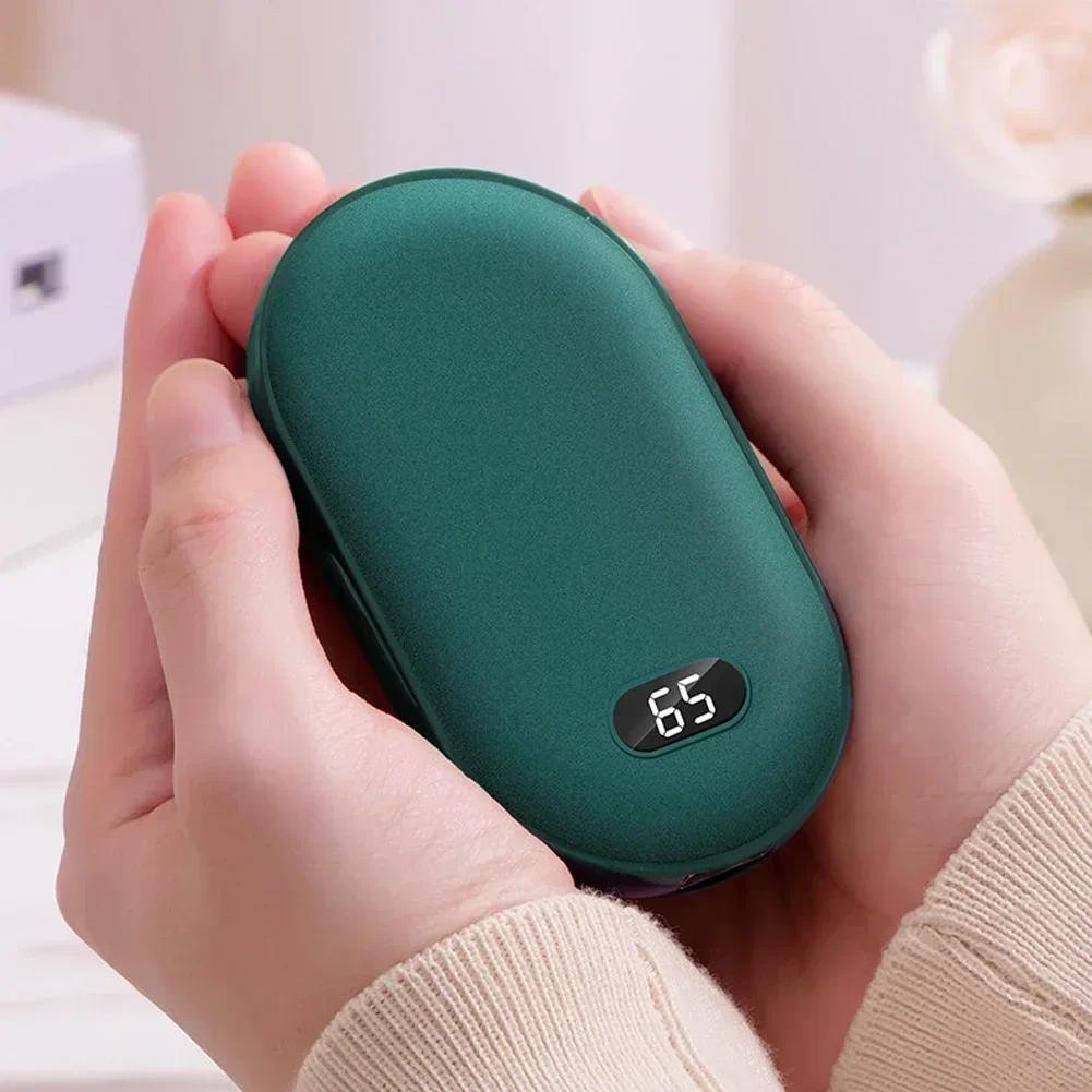 Electric Hand Warmer USB Adjustable Portable Hand Warmer Winter Mini Heater Pocket Warmer Christmas 