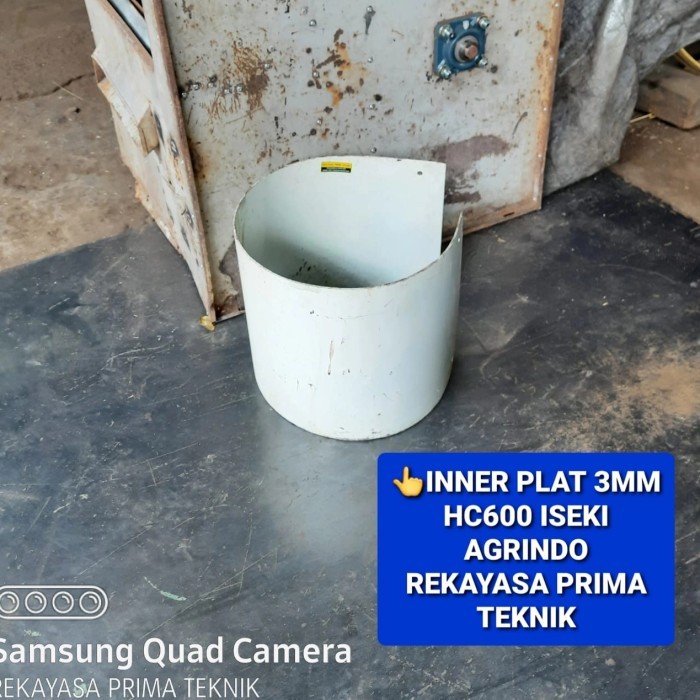INNER PLAT BESI 3 MM MESIN BLOWER GABAH PADI SELEPAN HW LM ISEKI - HC600 ISEKI Langsung Dikirim