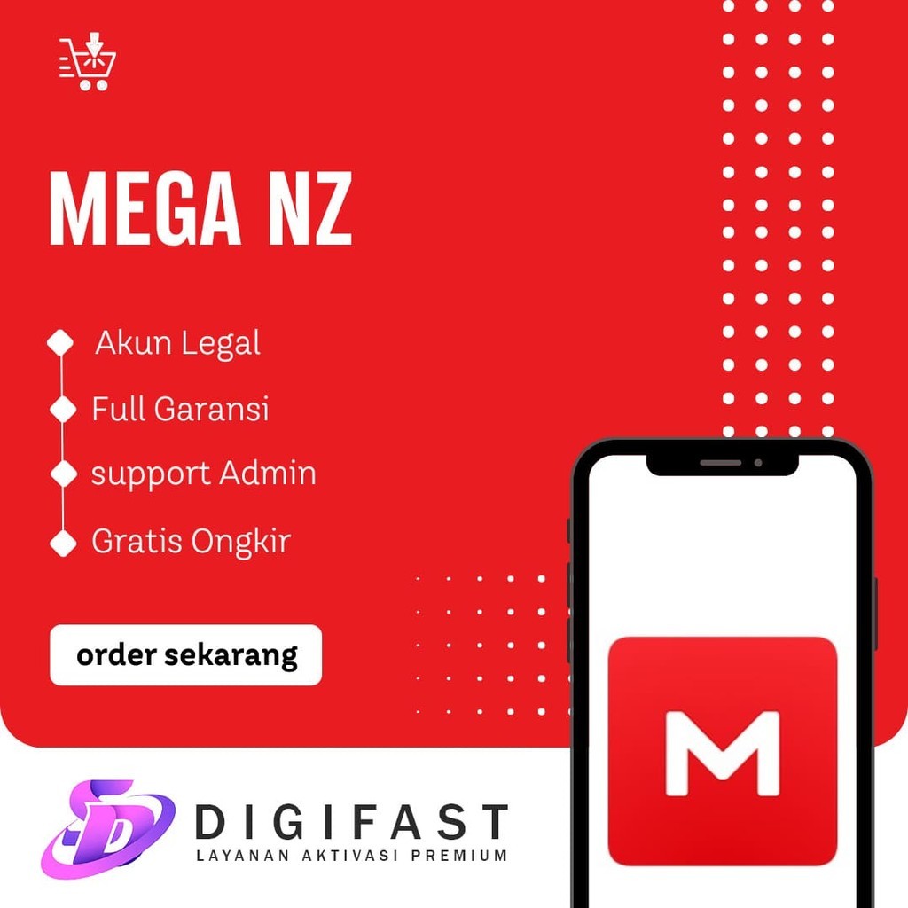 Akun Mega Nz Premium 1 Tahun Garansi Full