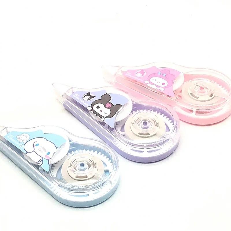 

Cute Sanrio My Melody kuromi Pom Pom Purin White Out Corrector Correction Tape Promotional Gift Stationery School Office Supply