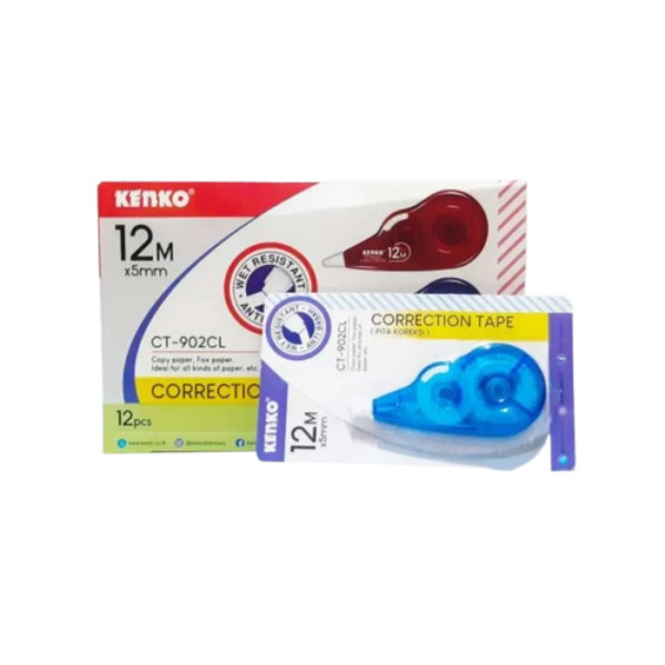 

(LUSIN) Tipex Pita Correction Pen Tape Kertas - Kenko CT-902CL
