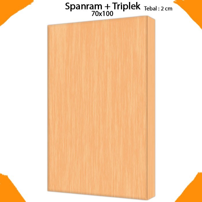 

Bingkai Kayu Triplek Ukuran 70x100 cm Alas Poster
