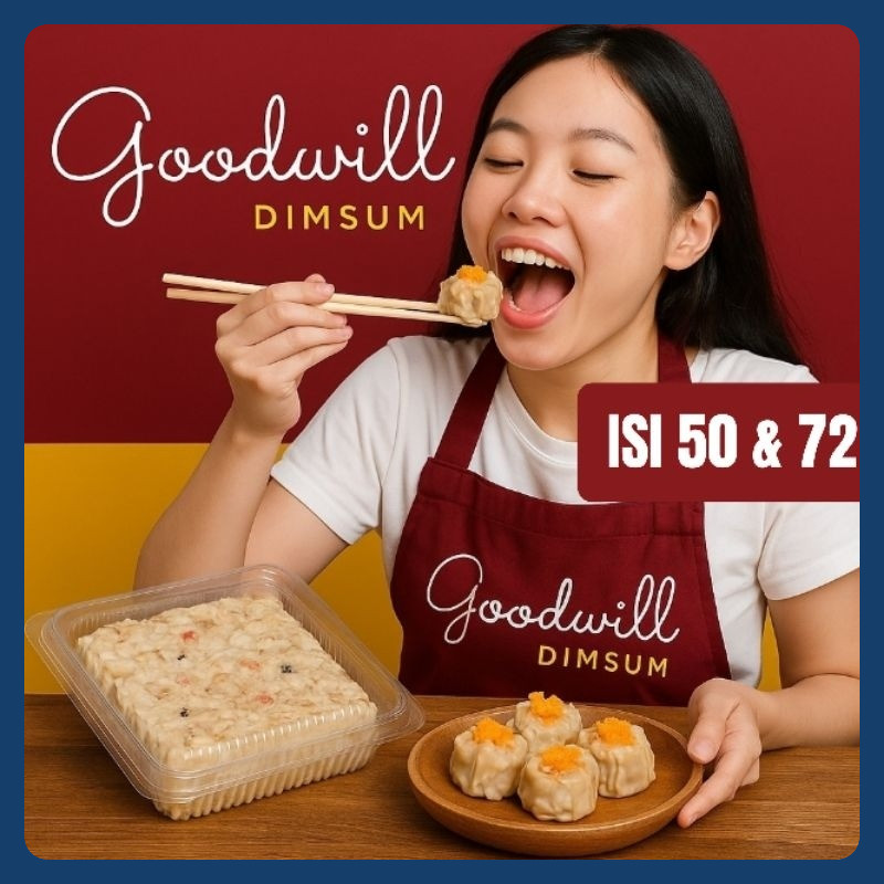 

@Palmerah Dimsum Ayam Isi 72 & 50 Lengkap Dengan Saos & Chili Oil Halal