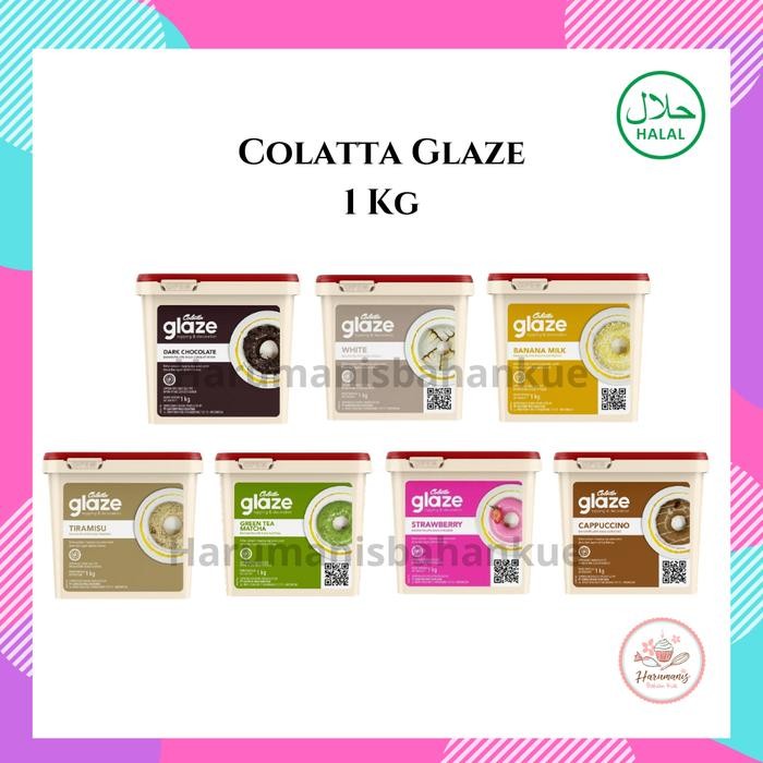 

Colatta Glaze Topping Kue 1kg - Stroberi