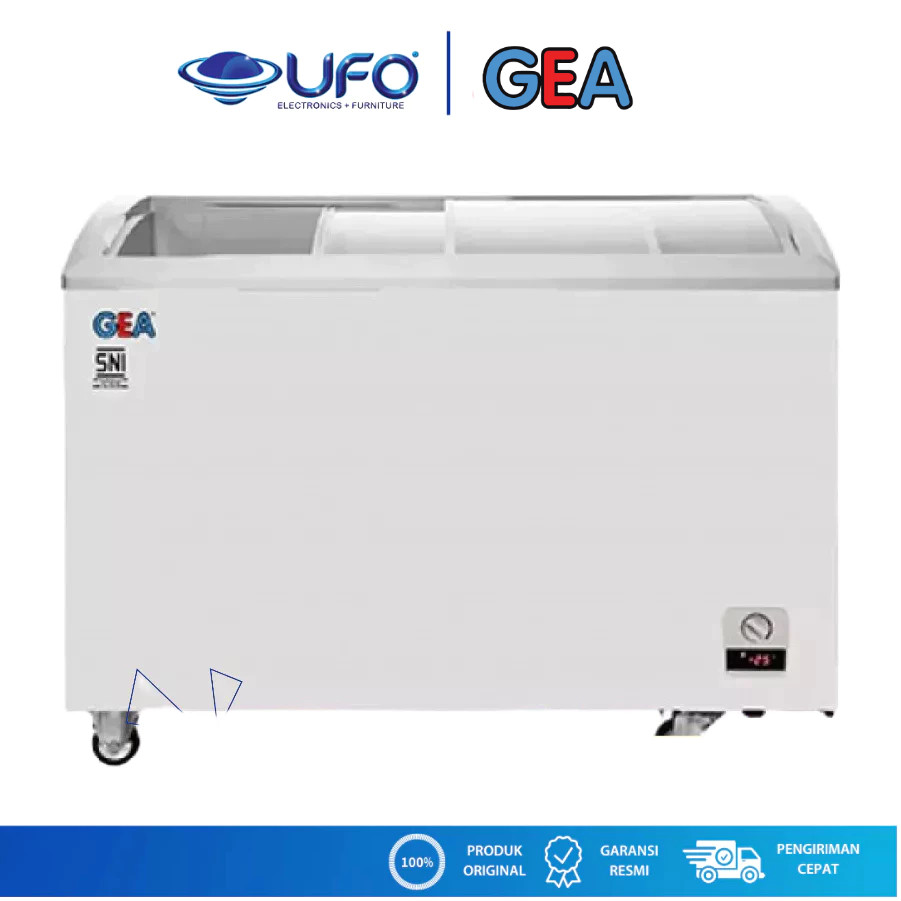 Gea SD303 Chest Freezer Kapasitas 330 Liter