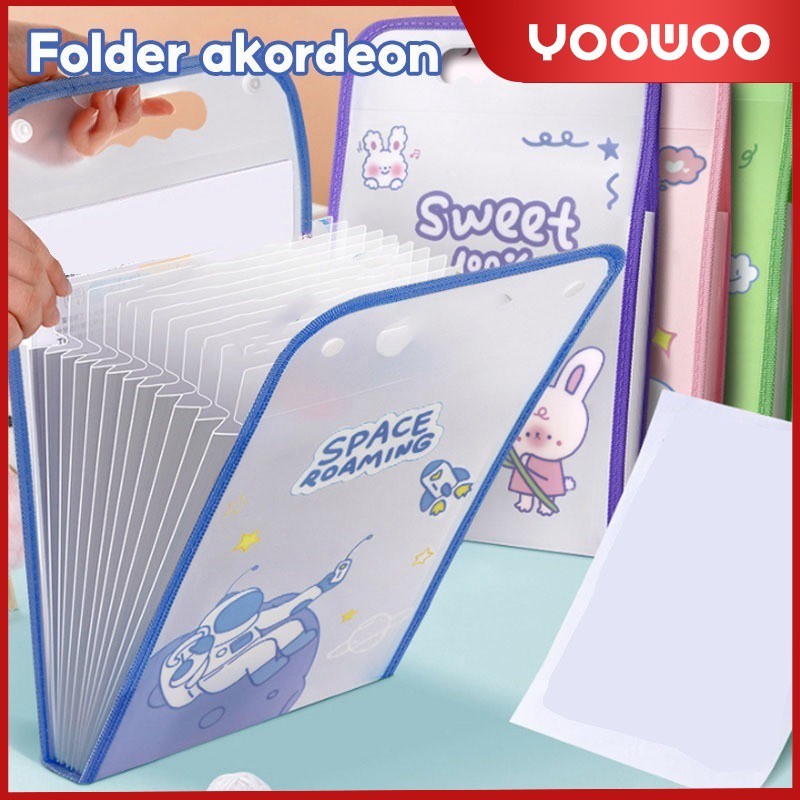 

PROMO HARI INI File Organizer / penyimpanan berkas / folder portable / tempat kertas ujian