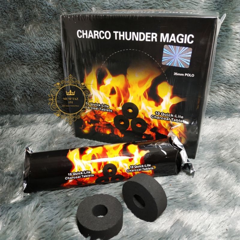 Arang Magic Charco Thunder Satu Box