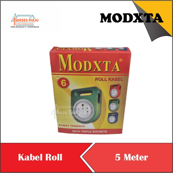 Kabel Roll Extention Roll Cable Box Kecil MINI ROLL 5 M