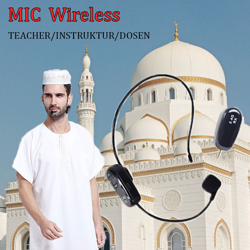 MIC BANDO WIRELLES MURAH / MIC BANDO UNTUK IMAM MASJID/TOUR GUIDE / TEACHER / INTRUKTUR / DOSEN