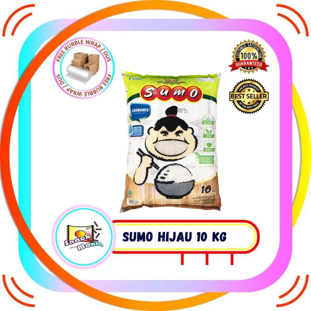 

Beras Premium Sumo Hijau 10 kg