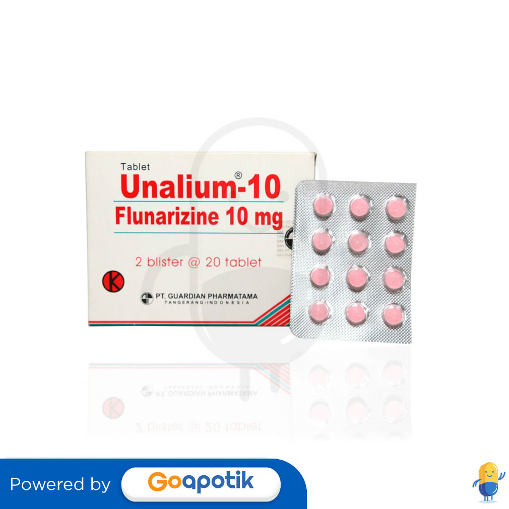 Unalium 10 Mg Box 40 Tablet