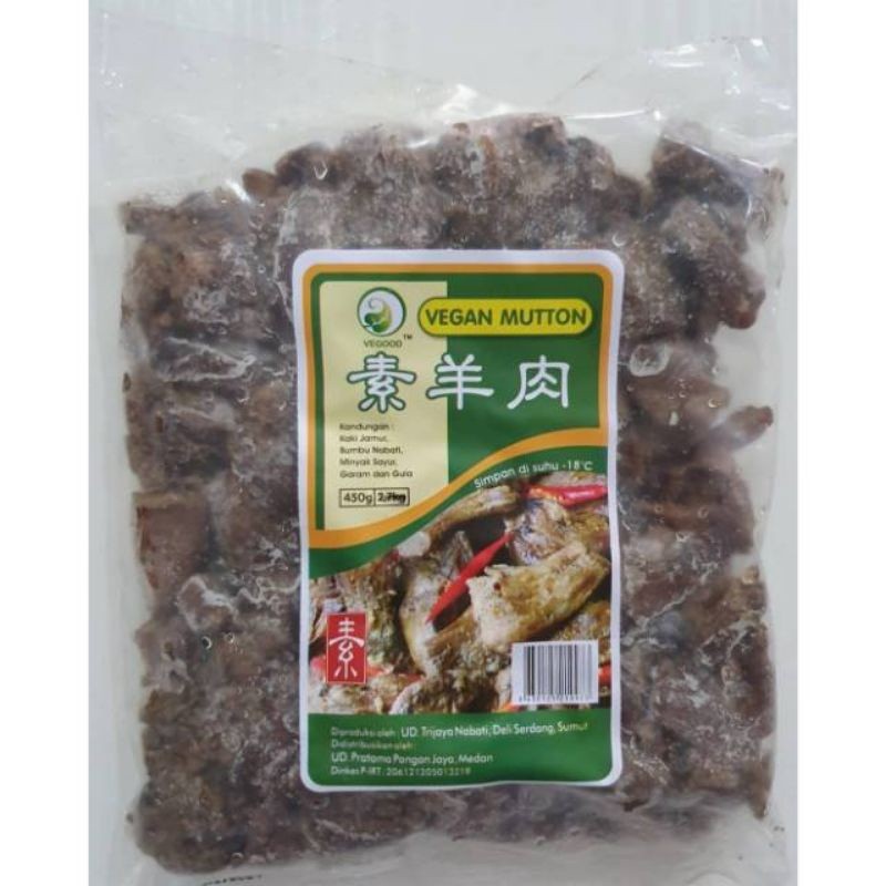 

Vegood Vegan Mutton 450 gr / Kaki Jamur Vegetarian