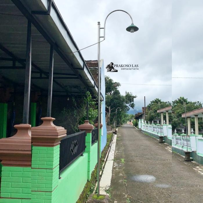Tiang Lampu Stainless Steel/Tiang Lampu Jalan/Tiang Lampu Teras - Tiang Dinding  PROMO 