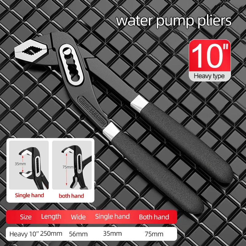 Tang Burung Jepit Multifunctional Pump Clamp 10 Inch 7 Levels - C-77