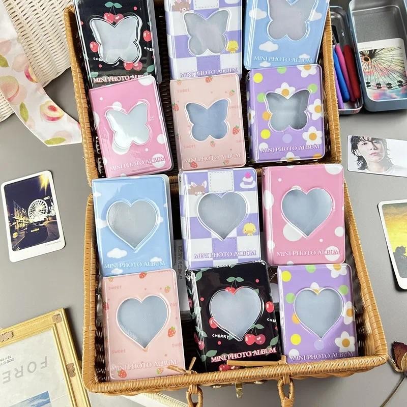 

3-Inch Mini Photo Album 40 Pockets Cartoon Album Photo Photocard Holder Book Collect Kpop Album De Fotos Kpop Photocard Binder