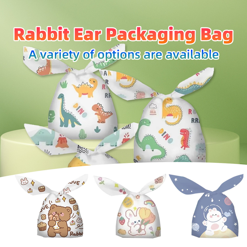 

50pcs Godybag souvenir Plastik ulang tahun Karakter Hampers Tahun Tas Hampers Snack