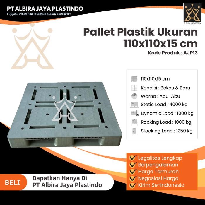 

pallet plastik UK 110x110x15