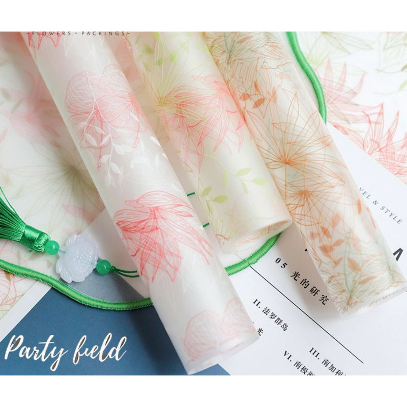 

PROMO![1Pak/20Pcs] Nszbx Kertas Buket Bunga / Flower Bouquet Wrapping PaperREADY