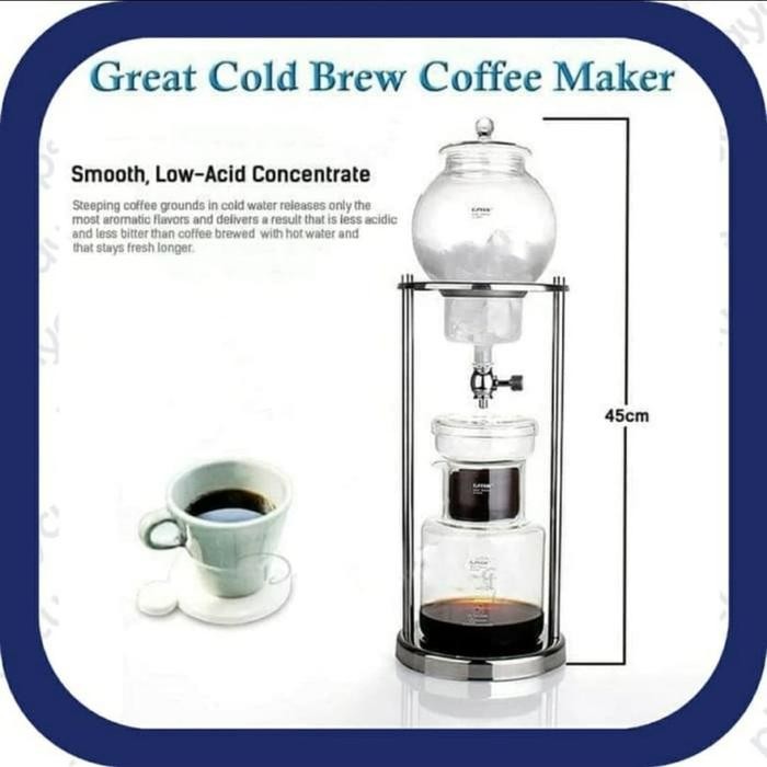 Baru Cold Drip Pot - Cold Brew coffee Tower - Cold Drip Pot