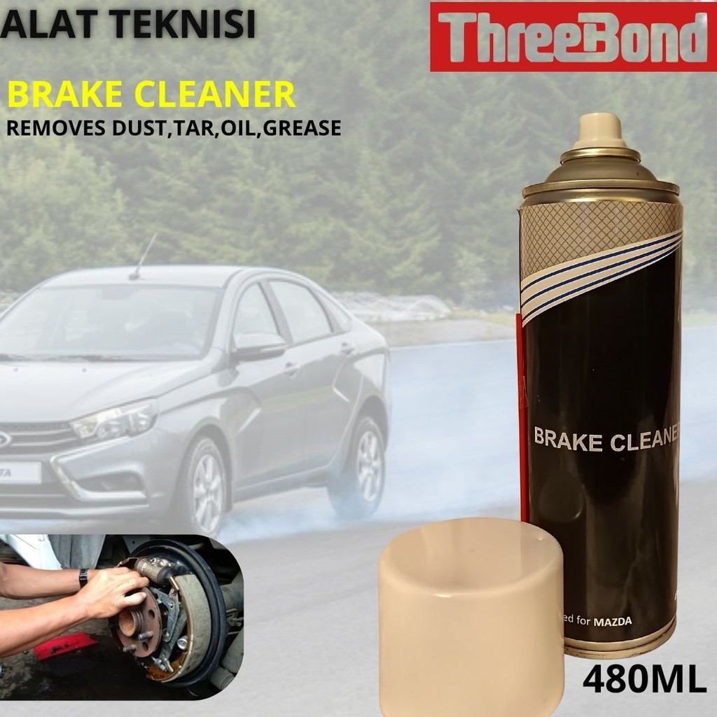 THREEBOND BRAKE CLEANER 480ML pembersih rem dan komponen mesin mobil motor