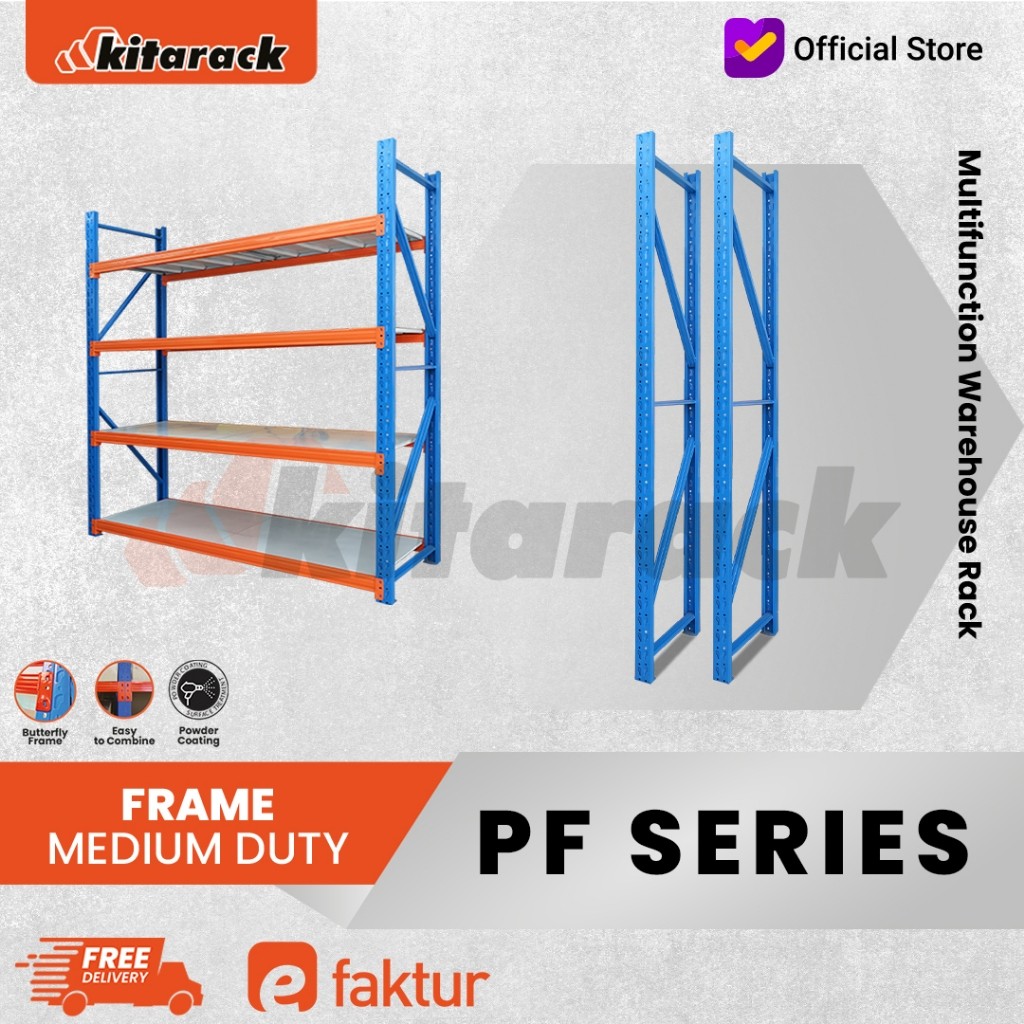 Frame Rak Gudang KITARACK - PS Series MEDIUM DUTY