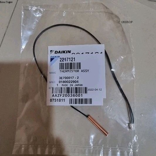 Termis Thermistor AC Daikin Thailand Original