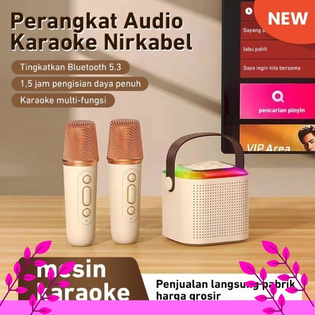 COD bluetooth speaker karaoke speaker bluetooth mic speaker mini 1 Mic Wireless