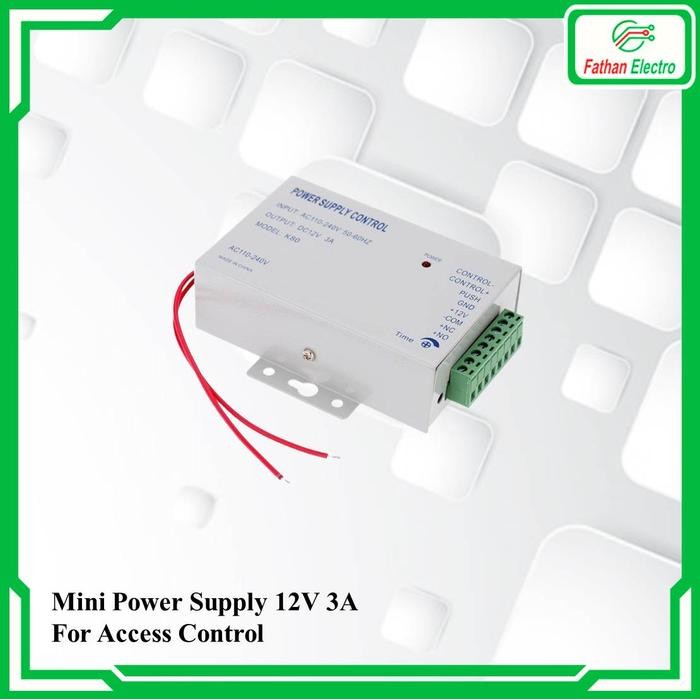 

Power Supply Access Control DC 12V 3A