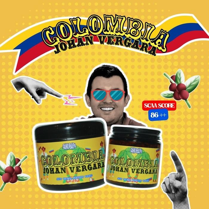 

EXOTIC Roast Beans Arabica Coffee COLOMBIA JOHAN VERGARA By Sanubari Biji Kopi Premium