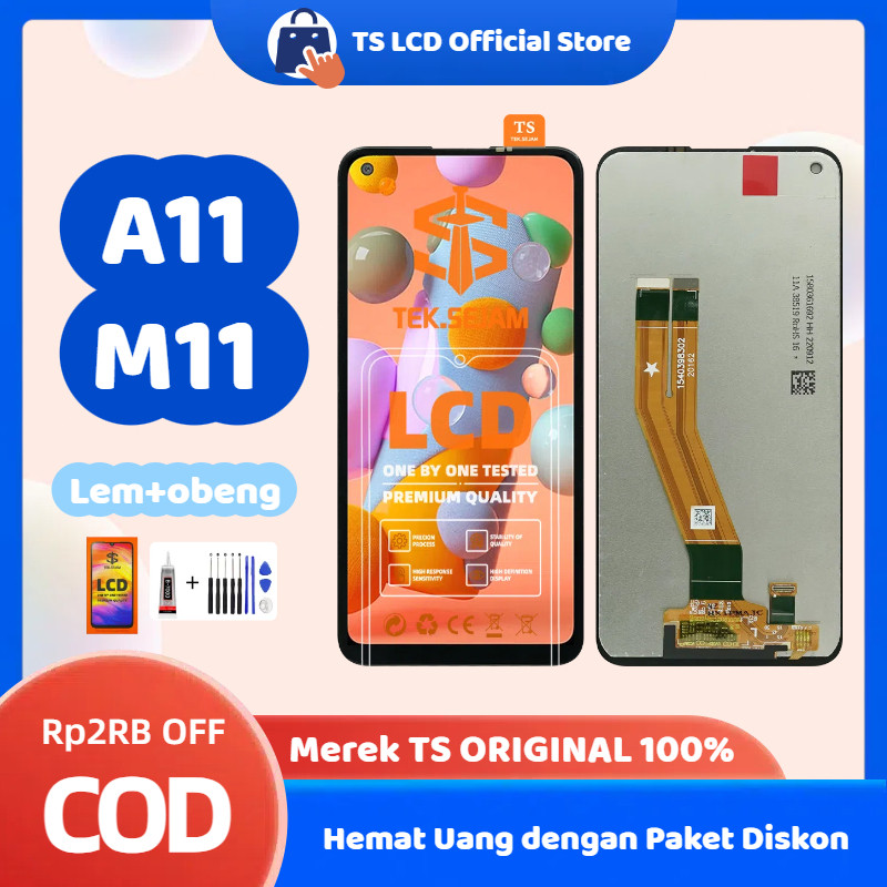 LCD Samsung A11 M11 Touchscreen Original 100% Fullset asli HP Layar lcd samsung a11