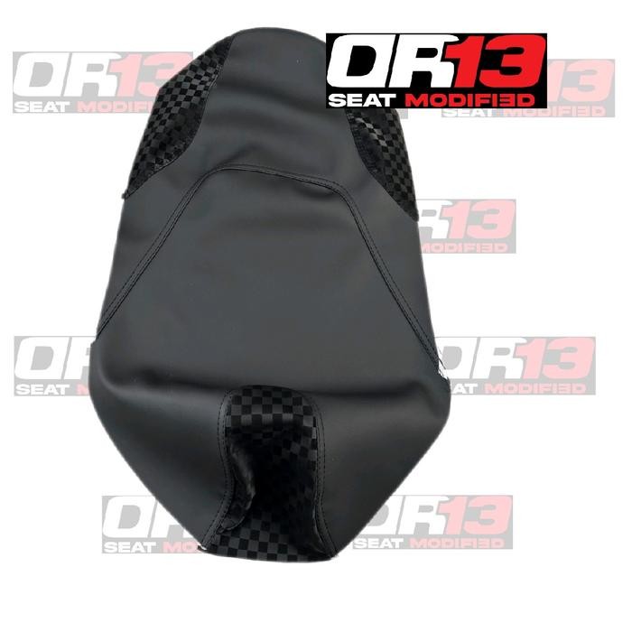 KULIT JOK MOTOR MBTECH PREMIUM CARRERA MIX CATUR VARIO BEAT SCOOPY NMAX AEROX PCX STYLO - hitam, pcx