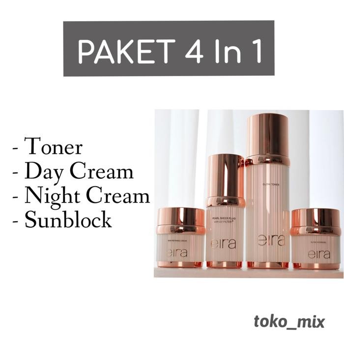 EIRA Skincare by Susan Barbie | Paket EIRA Skincare - PAKET 4 IN 1