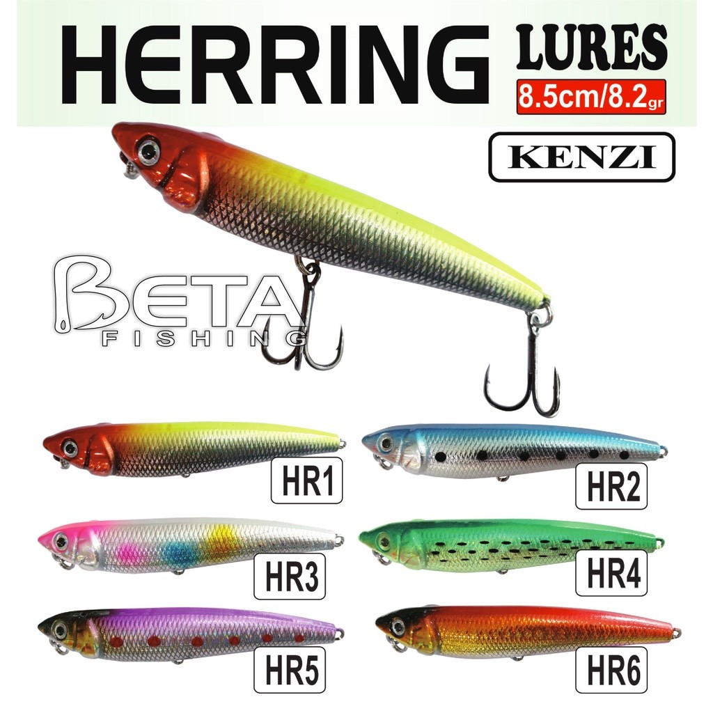 ALAT PANCING LURES KENZI HERRING 8.5CM/8.2G