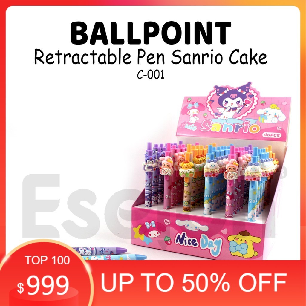 

1 buah Pulpen Gel Cetek Fancy / Pulpen Cetek Karakter