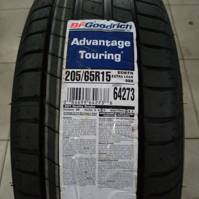 BFGoodrich Advantage Touring size 205/65 R15 - Ban Mobil
